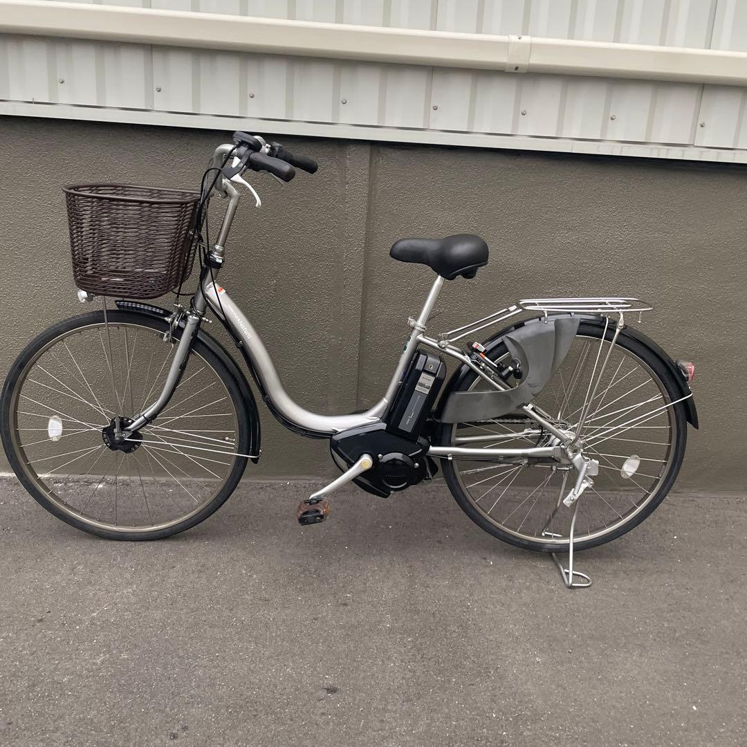 ヤマハ電動アシスト自転車8.9Ahシルバー