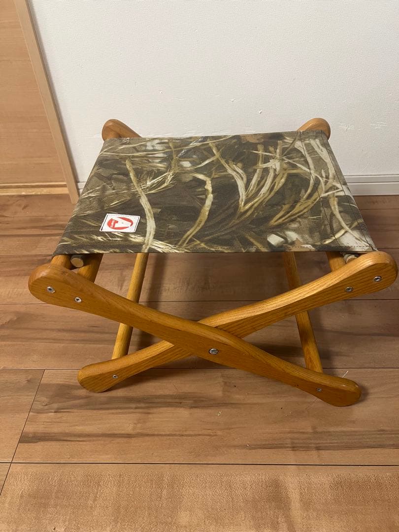 アシモクラフツ　スツール　リアルツリー柄