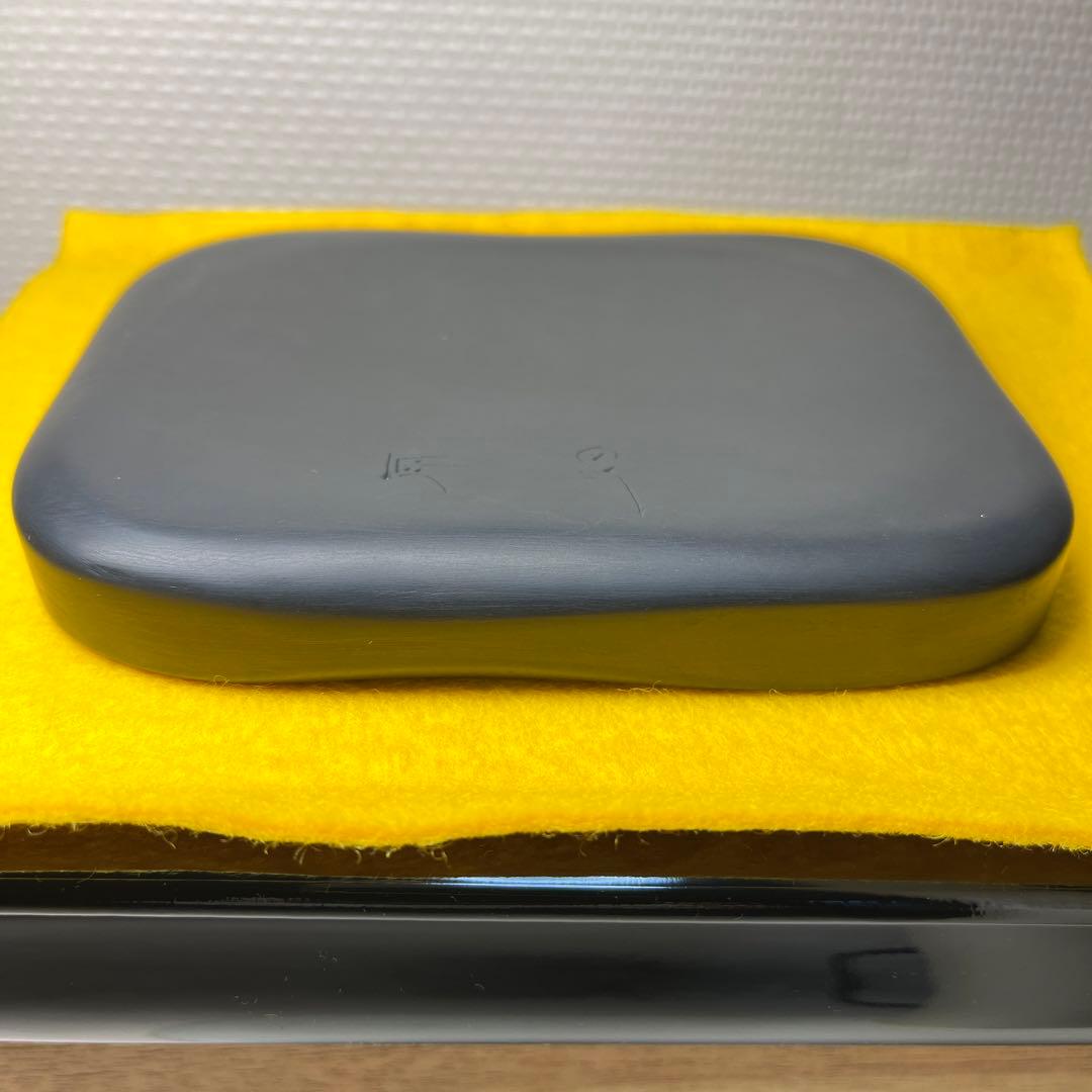 ⭕️まりちゃん⭕️ 雨畑硯　新品　芳龍閣硯舗鑑製　深澤勝左衛門　特殊彫刻作品