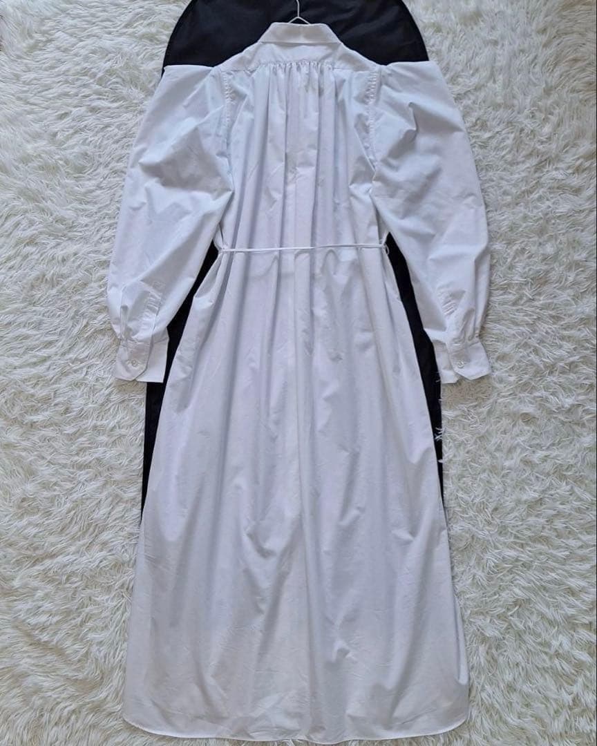 美品✨HYKE×BIOTOP 別注 定価4.6万 ロングシャツワンピース