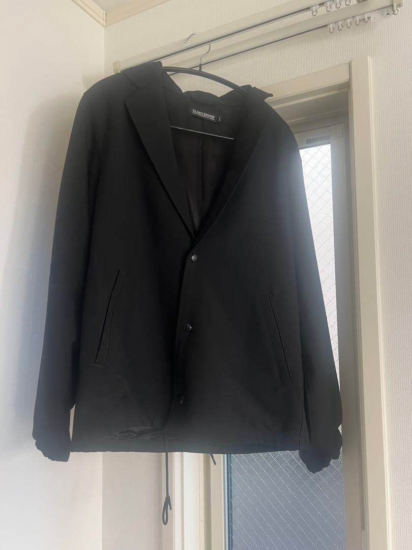 cootie ブラックジャケット コーチジャケット　セットアップ　美品