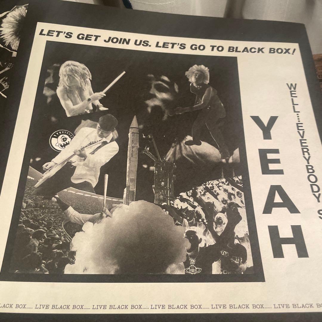 LAUGHIN’ NOSE LIVE BLACKBOX アナログ 2LP