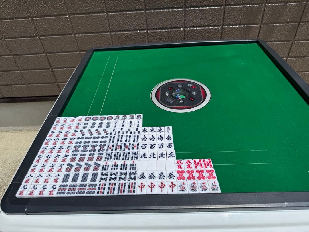 全自動麻雀卓 ENMMA 本体 動作確認済み 付属品セット 牌