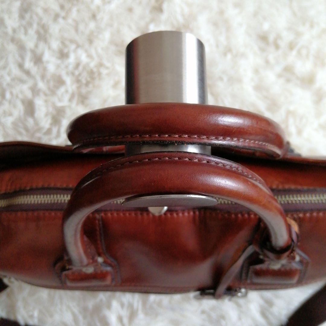 HERGOPOCHエルゴポック　2wayレザービジネスバッグ