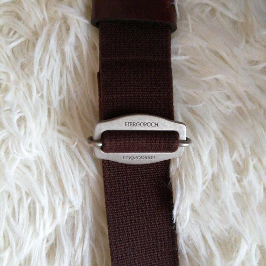 HERGOPOCHエルゴポック　2wayレザービジネスバッグ