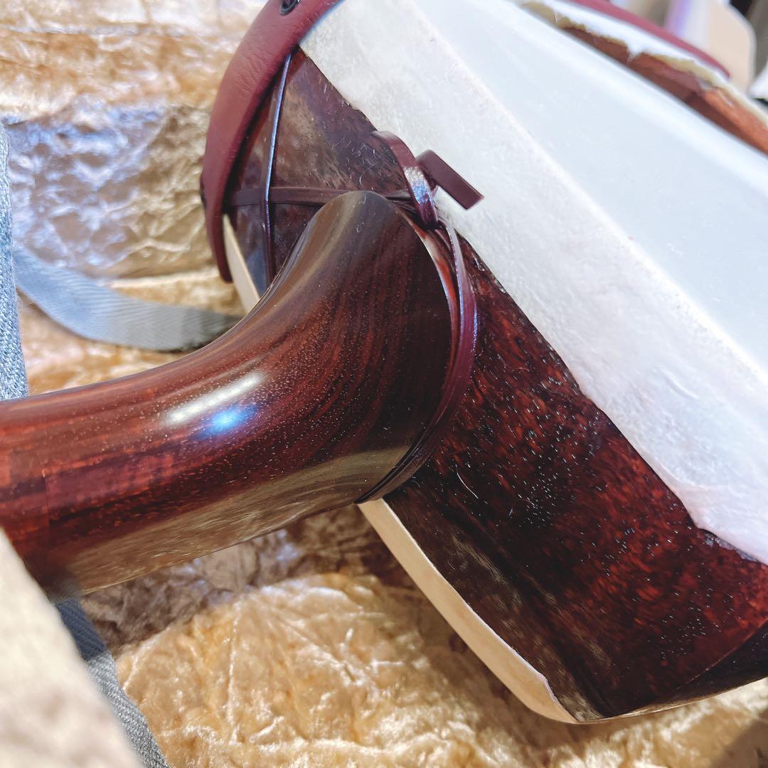 【津軽三味線】　太棹　紅木　東さわり　高級