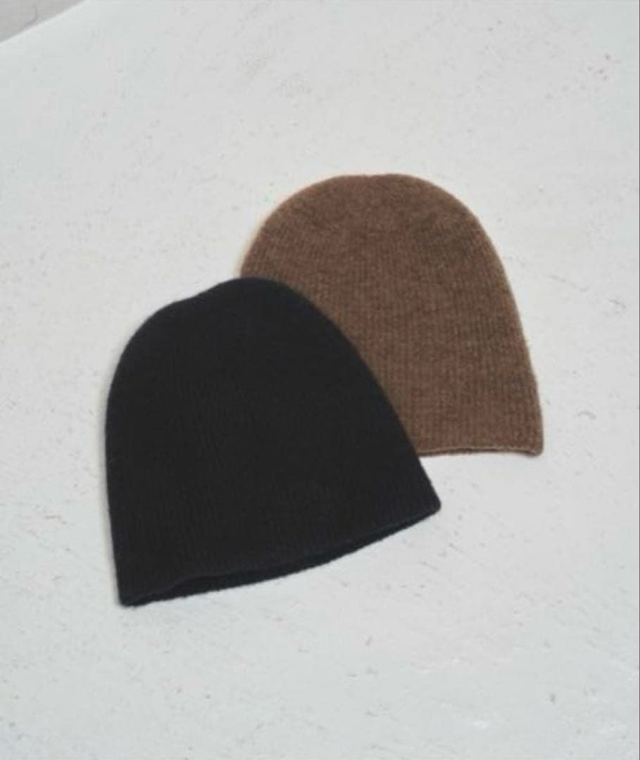 Soft Knit Beanie TODAYFUL ブラック