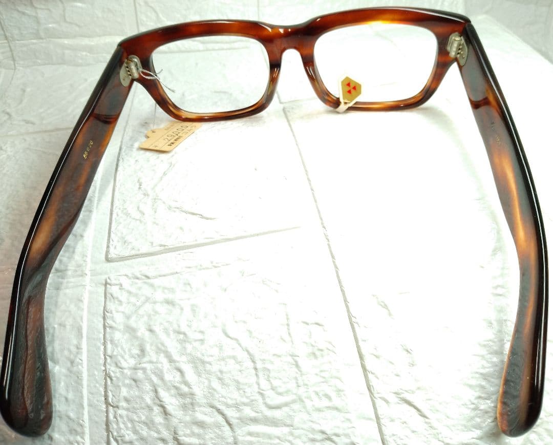 ジョン 　H&C ブラウン ファッション・べっ甲柄メガネ 56-20