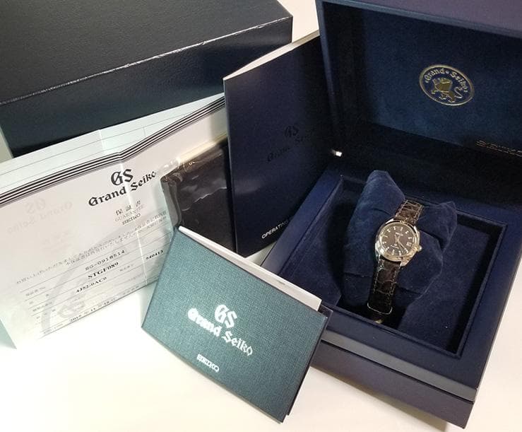グランドセイコー エレガンスコレクション レディース腕時計 シェル文字盤 ダイヤ