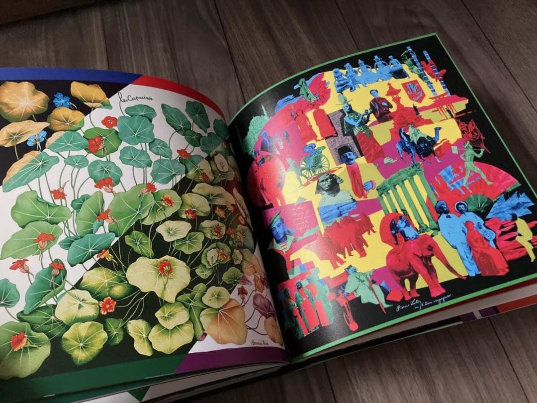 希少 The Hermes Carre エルメス スカーフ カレ デザイン 洋書