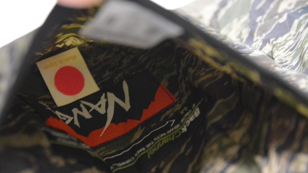 BACK CHANNEL x NANGA リバーシブル ダウン ベスト