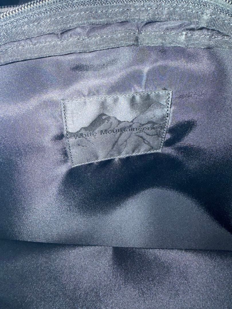 希少 ポーター ホワイトマウンテニアリング ブリーフケース リュック 黒 メンズ