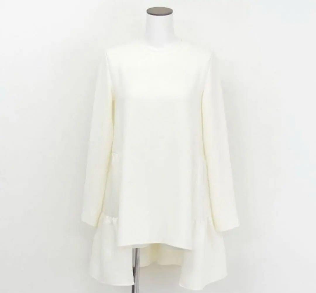 ヨーコチャン サイドスリットバックティアードブラウス yokochan