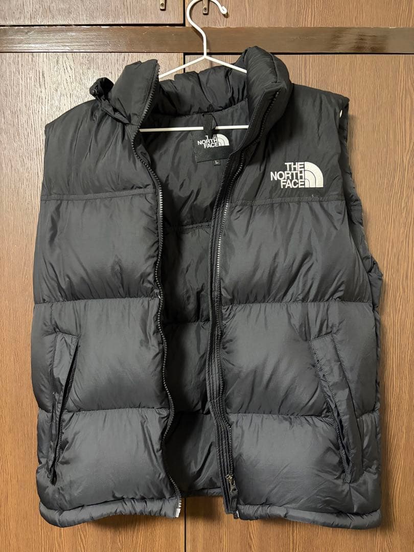 THE NORTH FACE ダウンベスト 黒　サイズL