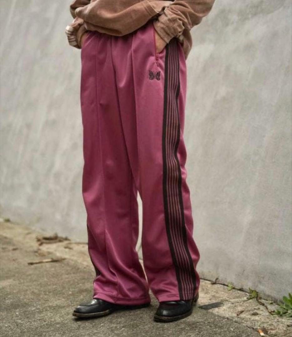 【本日限定値下げ】Needles ニードルズ トラックパンツ ピンク