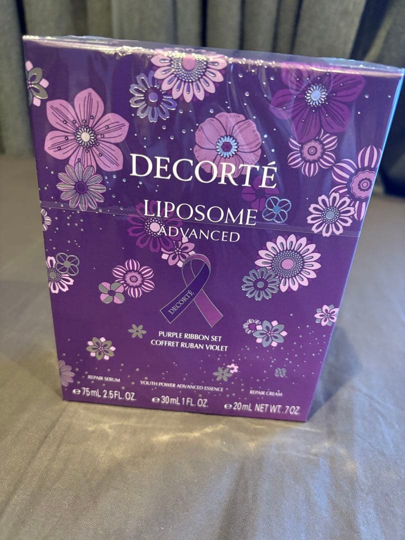 新品未開封リポソーム アドバンスト　リペアセラム　パープルリボンセット ２０２５