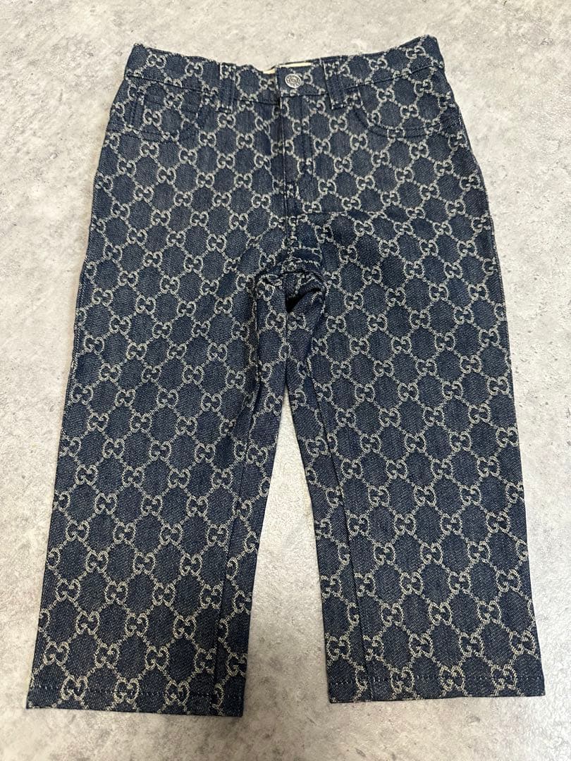 GUCCIデニムパンツ　（子供服）Bearcat