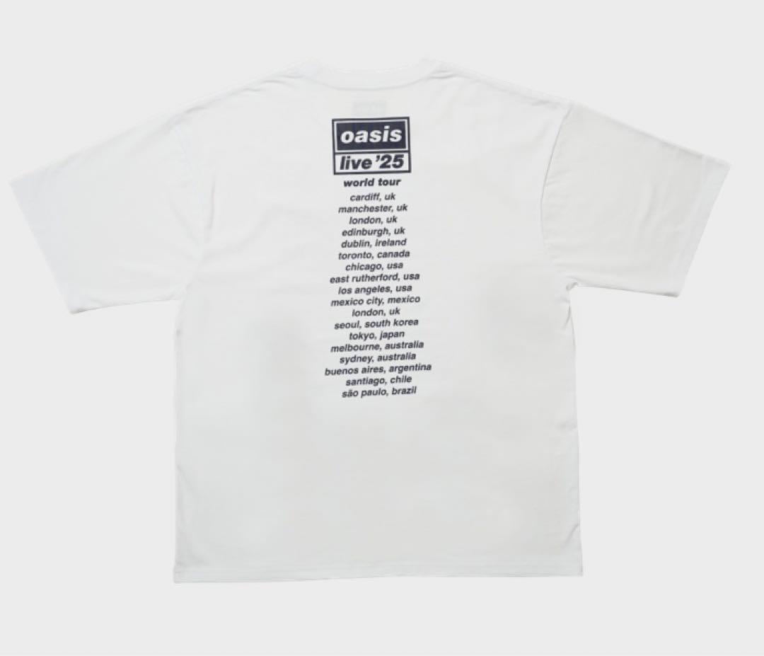 【新品未開封完売品】 Oasis live '25 Tシャツ　Ｌサイズ