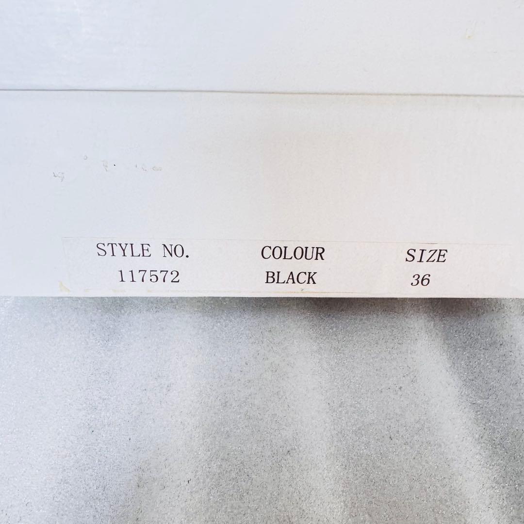 【極美品】COLE HAAN レザー ショートブーツ 23cm 黒 箱付　秋冬