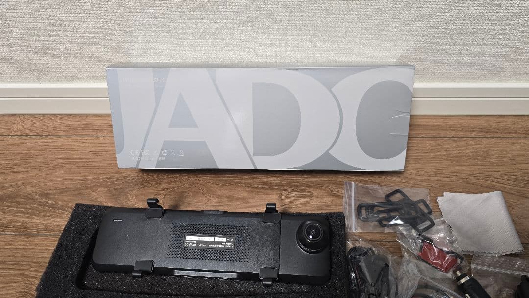 JADO ミラー型 ドライブレコーダー G810 +4k
