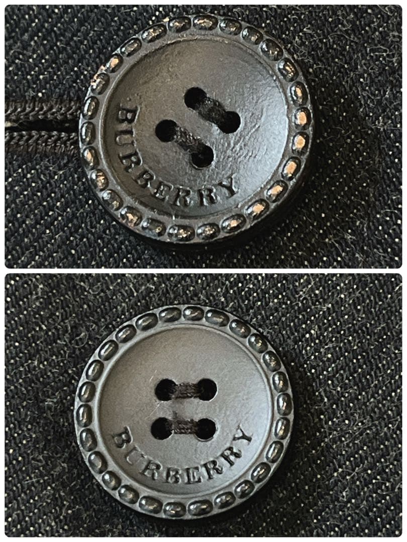 バーバリー ノバチェック ライナー付きデニムジャケット ダブル Gジャン2way