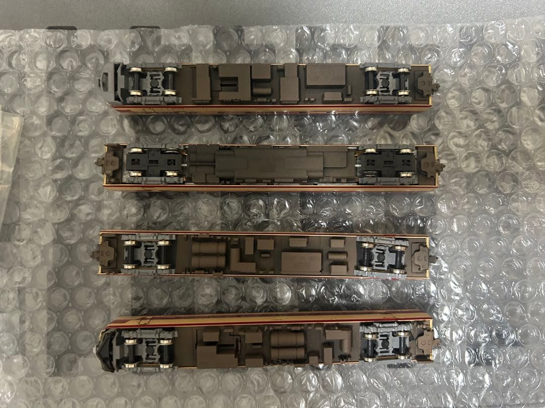 KATOウェザリング加工新品381系リバイバルやくも4両編成オーナー所有放出品