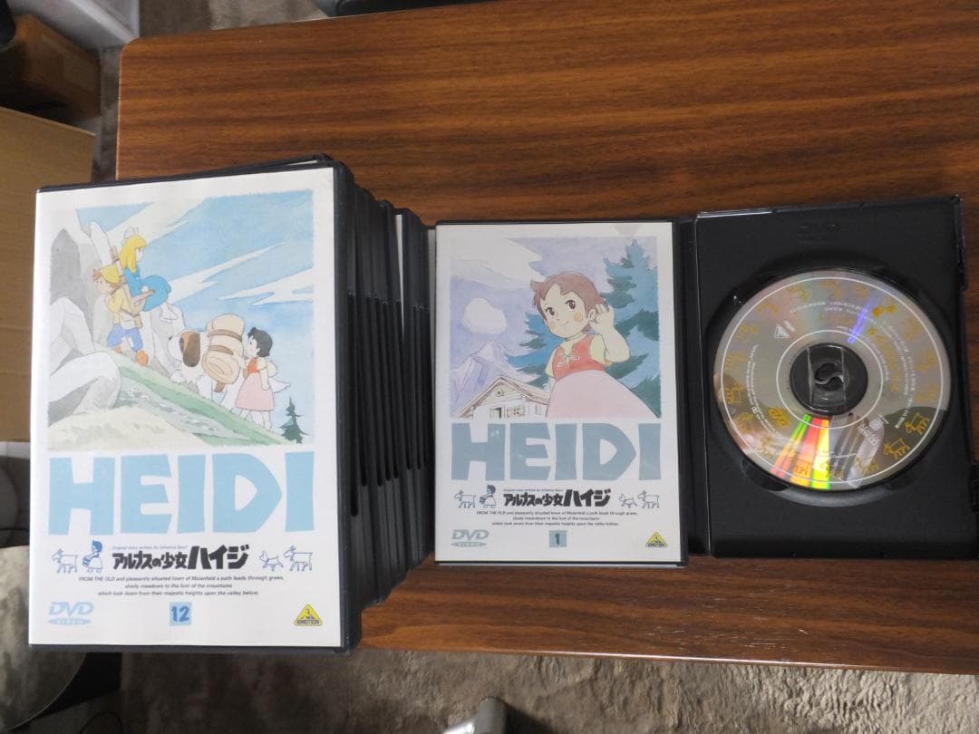 【まとめ売り処分】世界名作劇場７作品全巻フルセット＋完結版１２作品＋主題歌全集