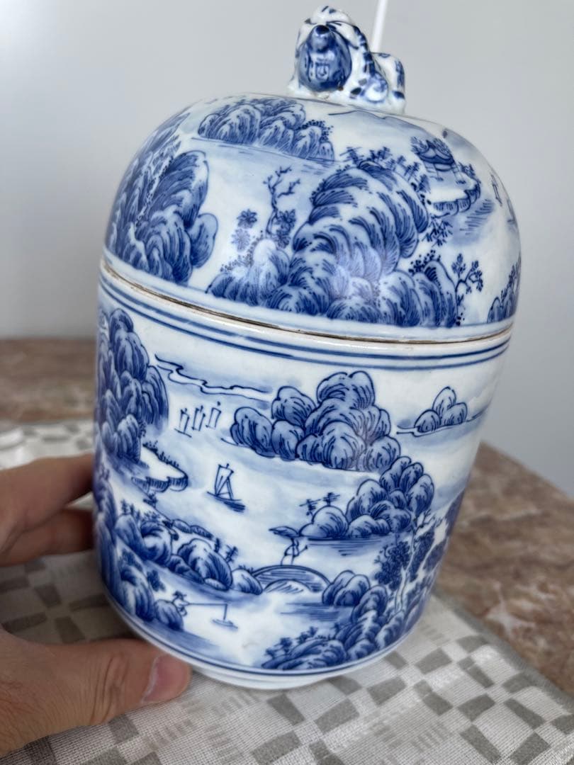 陶器 酒器　中国大清乾隆年製在銘