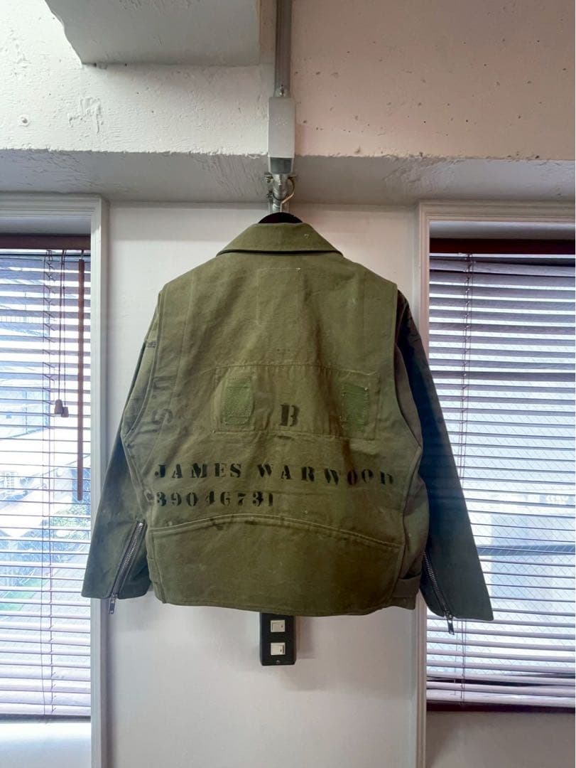 READYMADE MOTORCYCLE JACKET サイズ1カーキ