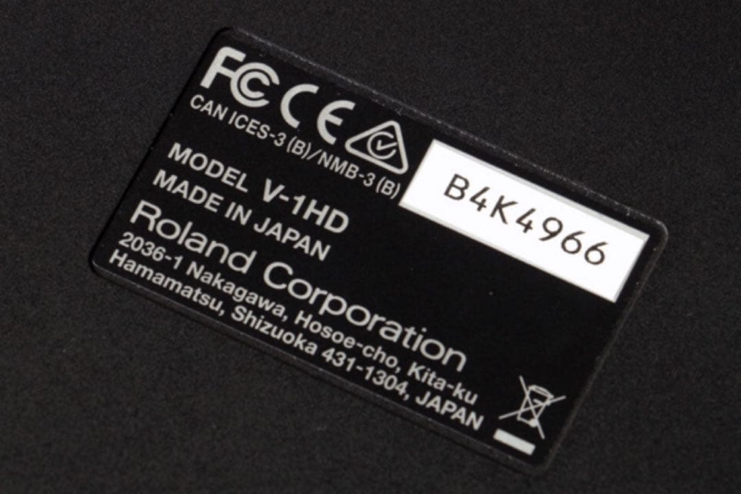 その他 Roland V-1HD