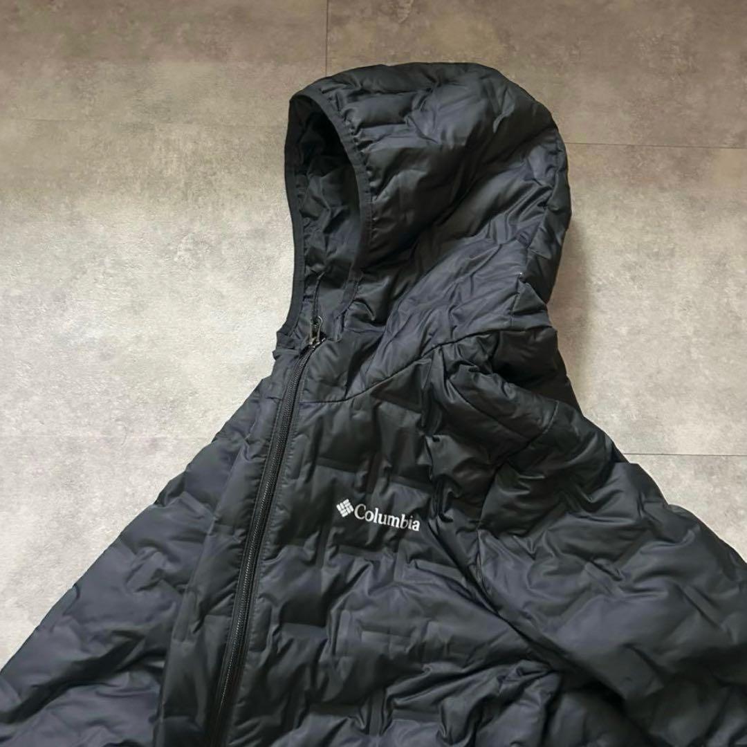 【大人気❗️】極暖！columbia マウンテンパーカー　ダウン　ブラックL