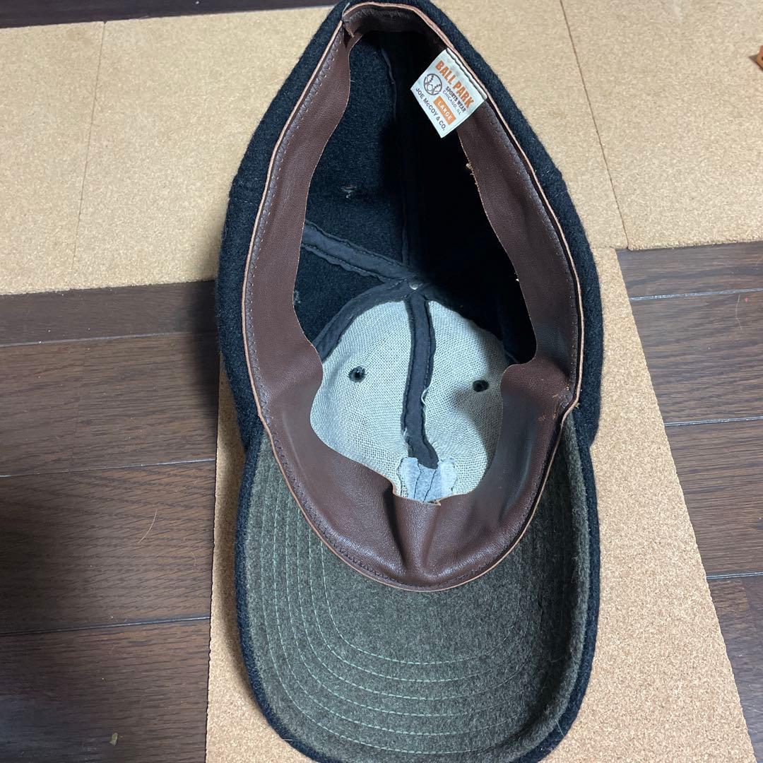 ジョーマッコイ‼️リアルマッコイズ‼️ベースボールキャップ‼️ボールパーク‼️ウール‼️