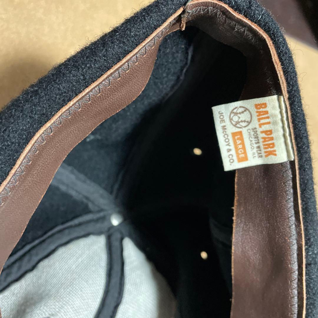 ジョーマッコイ‼️リアルマッコイズ‼️ベースボールキャップ‼️ボールパーク‼️ウール‼️