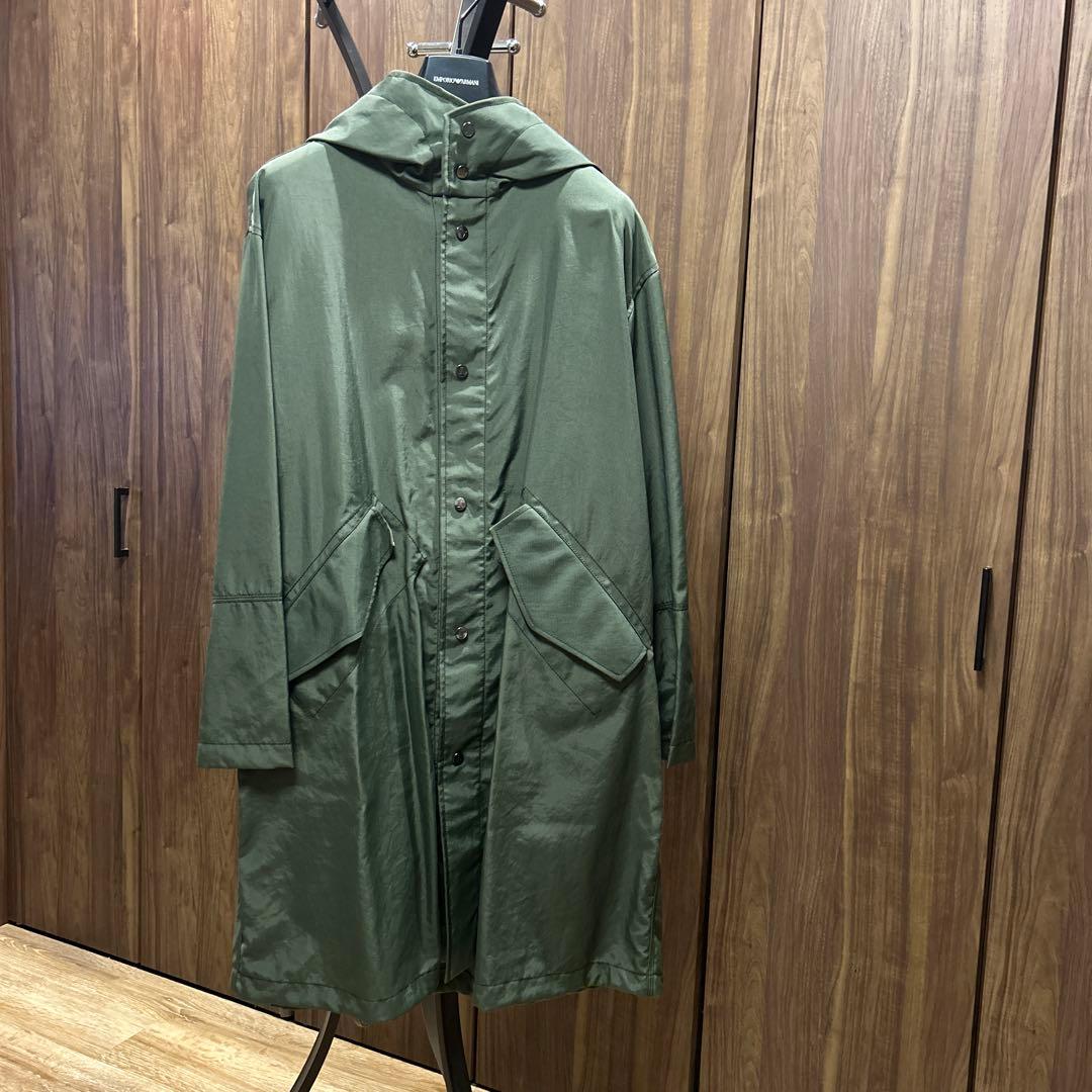 EMPORIO ARMANI オリーブ モッズコート