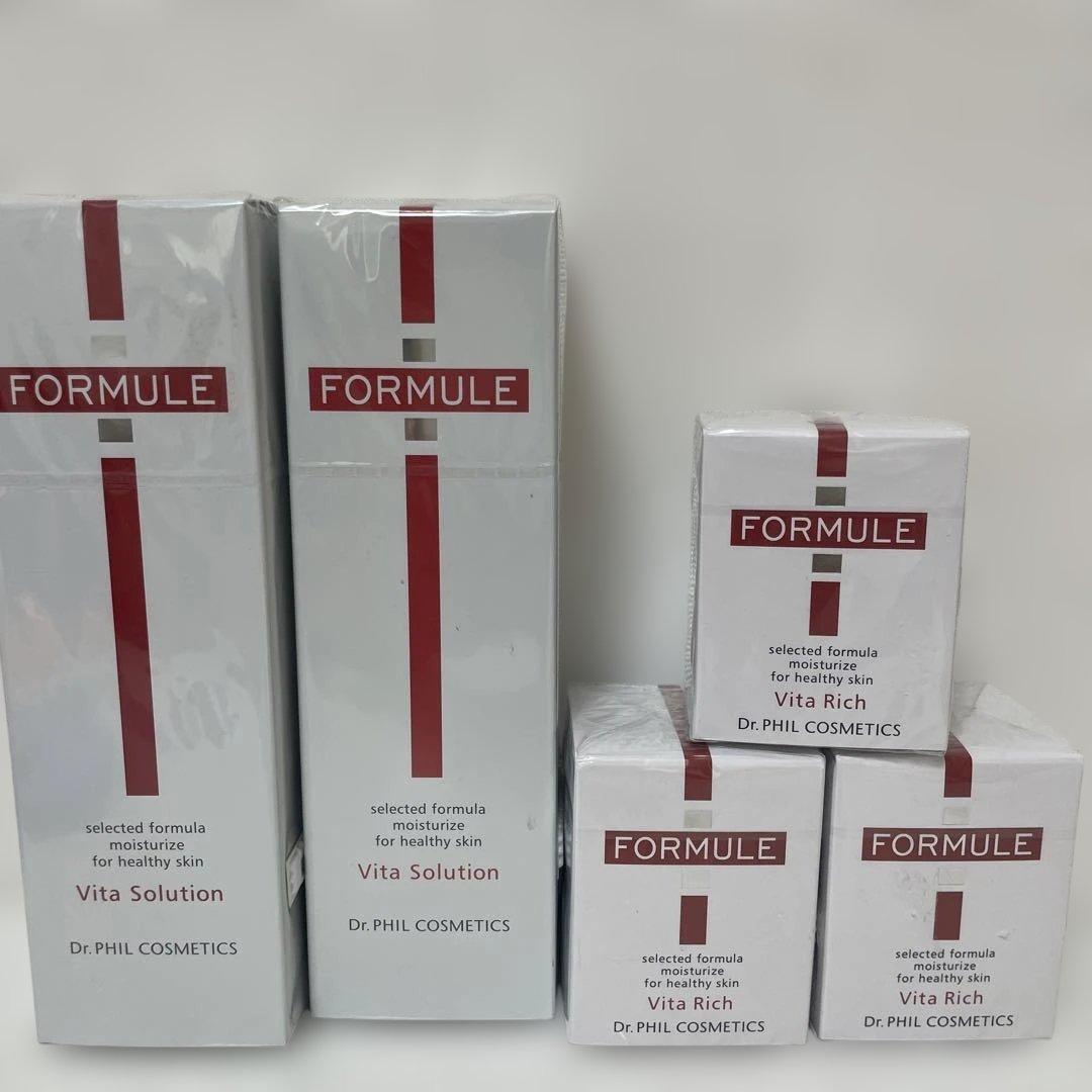 新品　フォルミュール　ビタリッチ40g ビタソリューション 150mL 化粧水