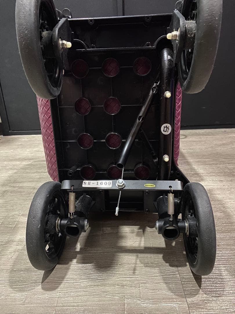 超美品 島製作所メロディプリモ 横押し右用 メッシュ エンジ ショッピングカート