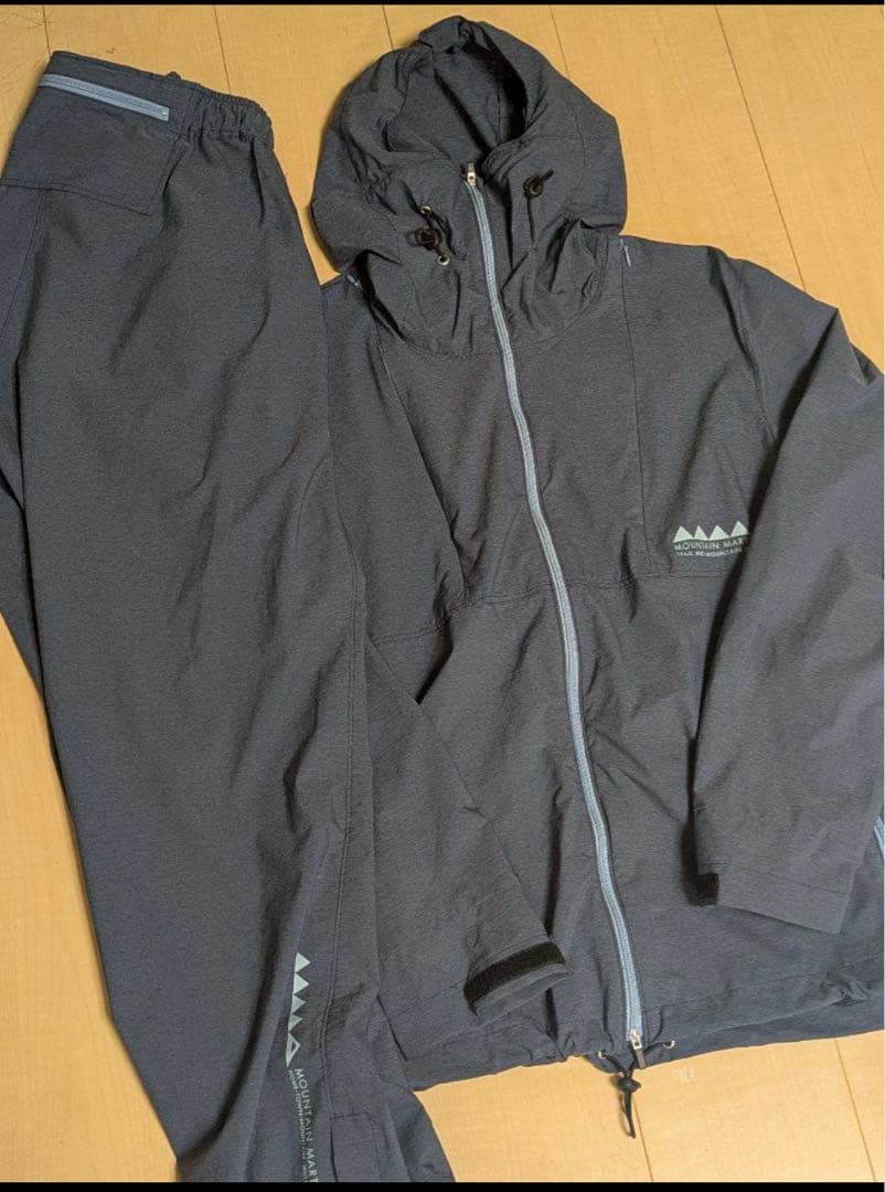 MMA Packable Wind Hoodie＆Pants インディゴ