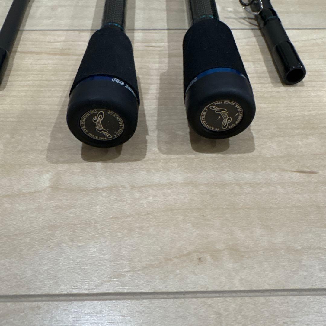 ノリーズロックフィッシュボトム2本セット 710XHS2/76XXHC2