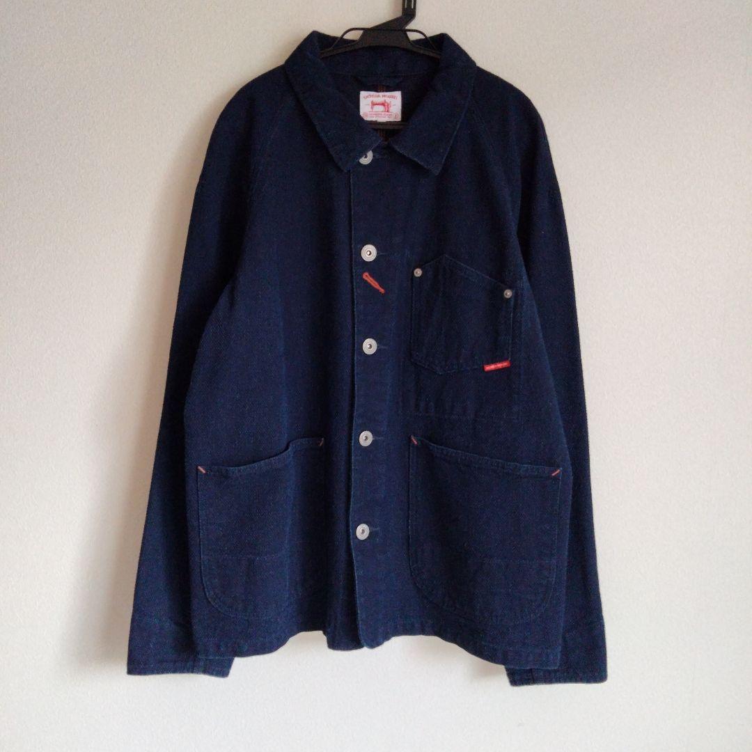 SUNU☆内田縫製 岡山 デニム ジャケット 男女兼用 Lサイズ