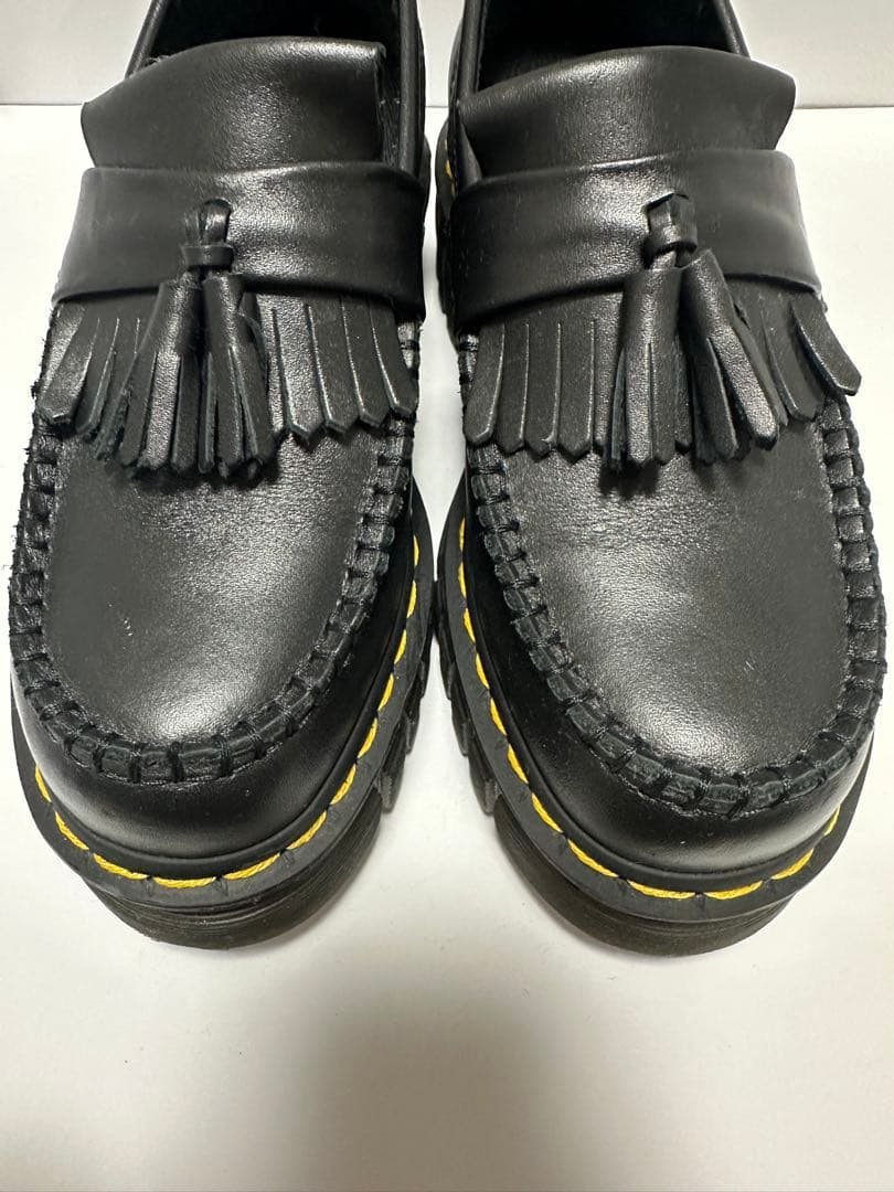 Dr.Martens ADRIAN QUAD タッセル 厚底ローファー 24cm