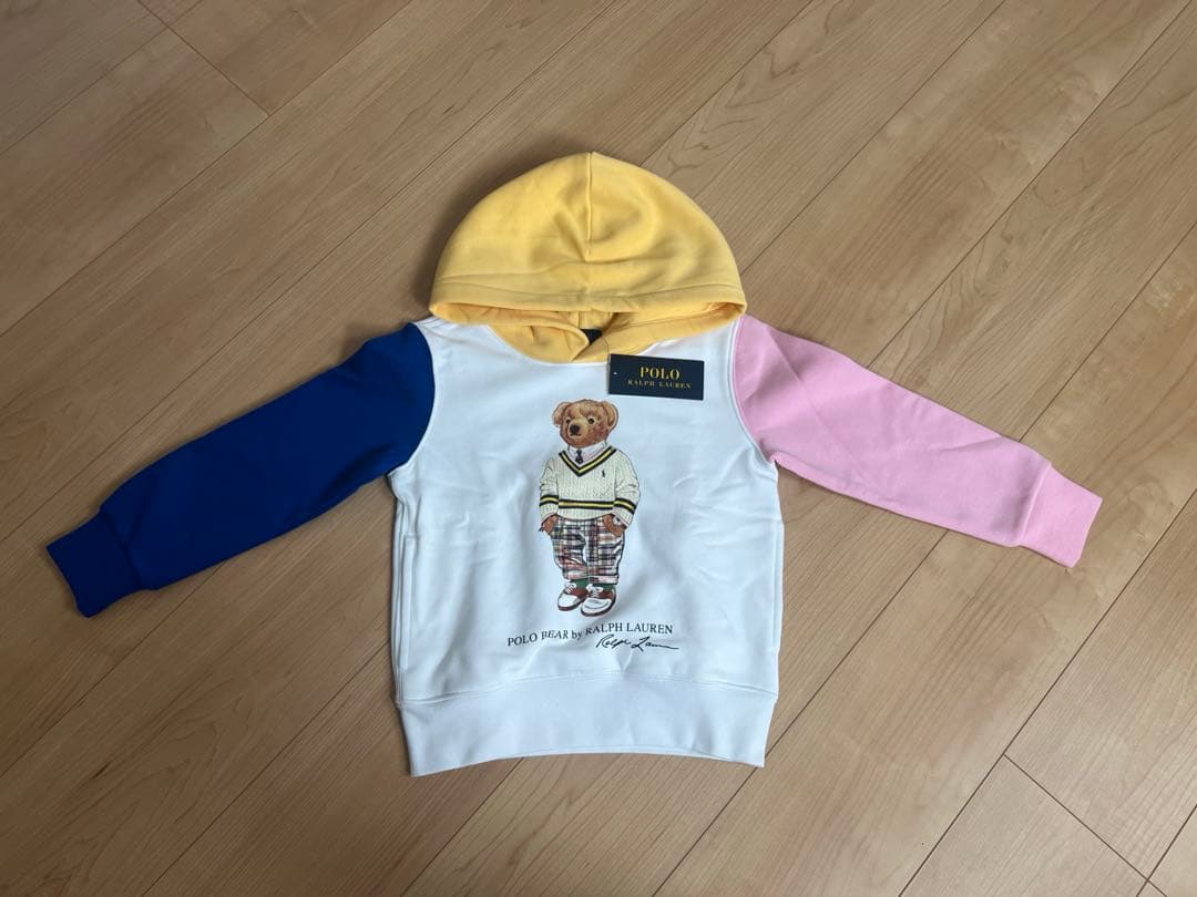 ラルフローレンベアフード付きトレーナー