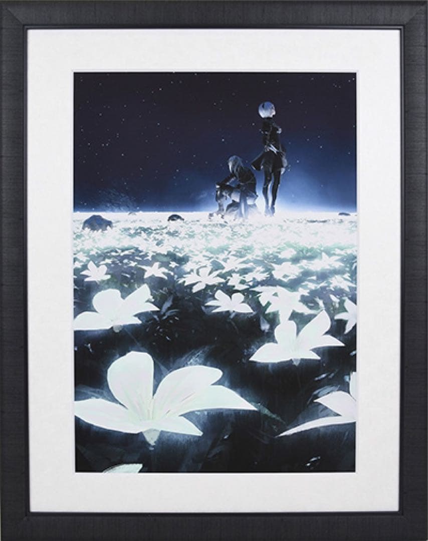 NieR:Automata 複製原画 今ハ星モ無ク ニーア オートマタ