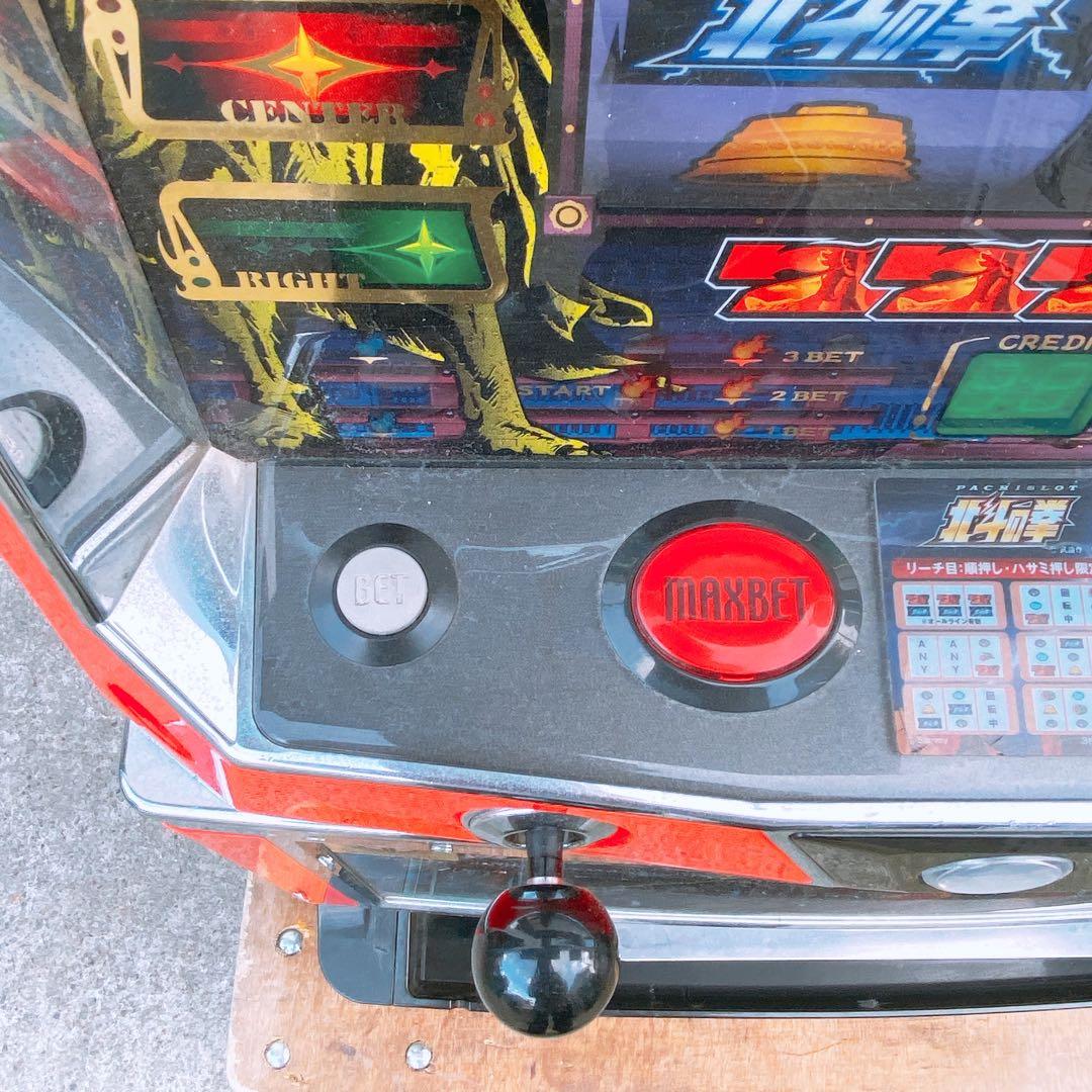 スロット パチスロ 北斗の拳 4号機 サミー 家パチ レトロ 中古品 ※鍵なし