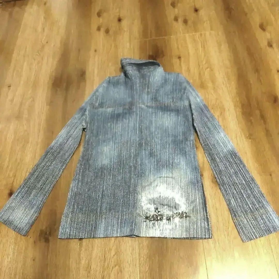 プリーツプリーズ⚪イッセイミヤケ⚪デニム柄【極美品★レア】