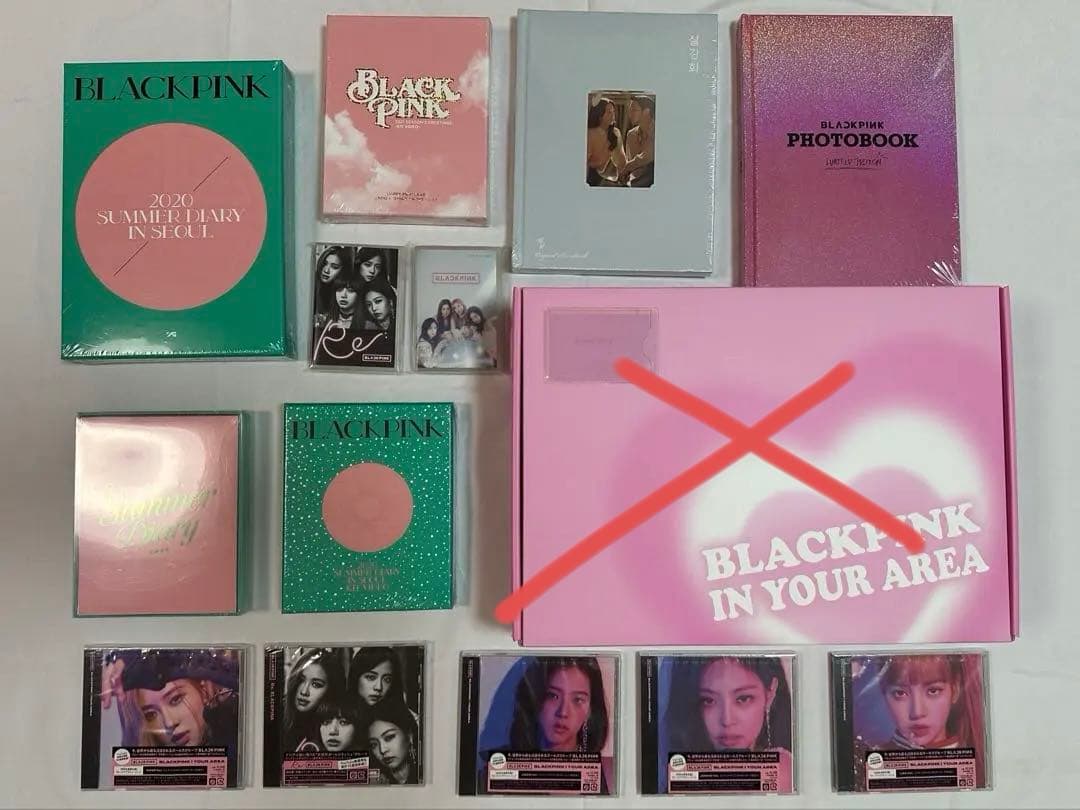 blackpink 新品未開封 goods album