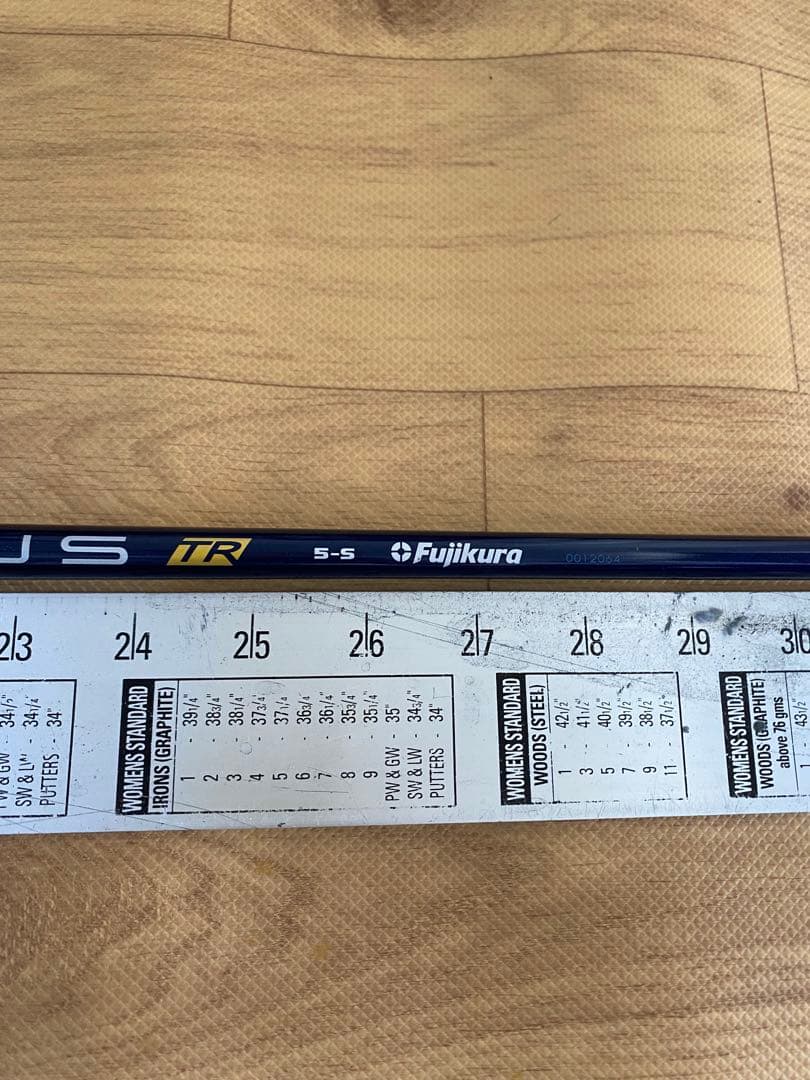 421 フジクラ　ベンタスブルーTR 5S ピンスリーブ付　43インチ