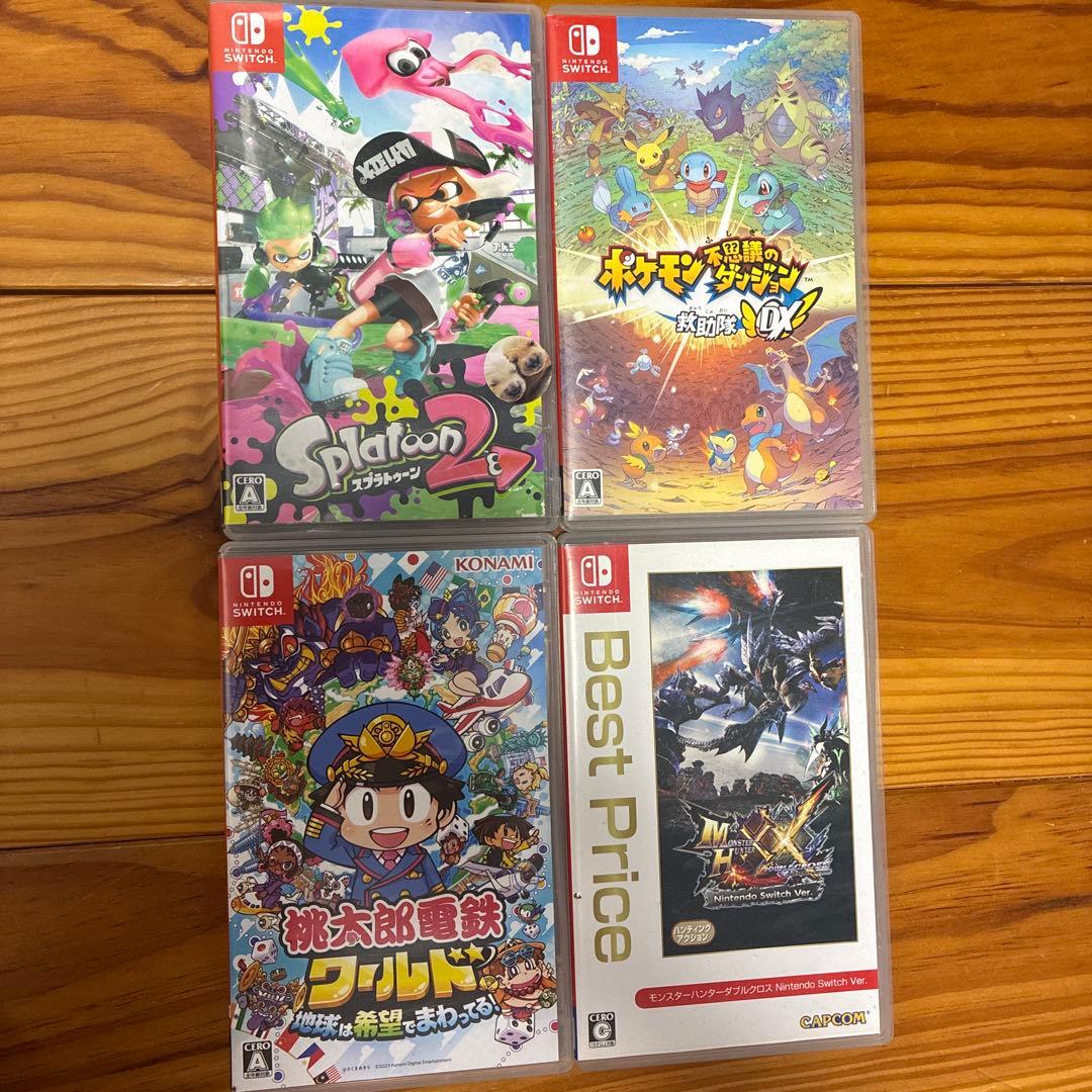 Nintendo Switchソフト4本セット
