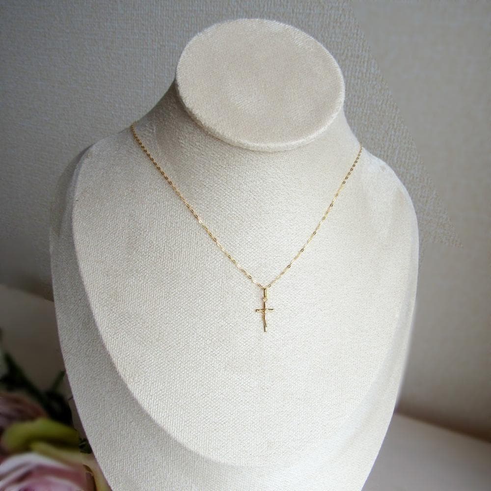 SALE‼️K18 18K クロス ネックレス トップ クロストップ 本物