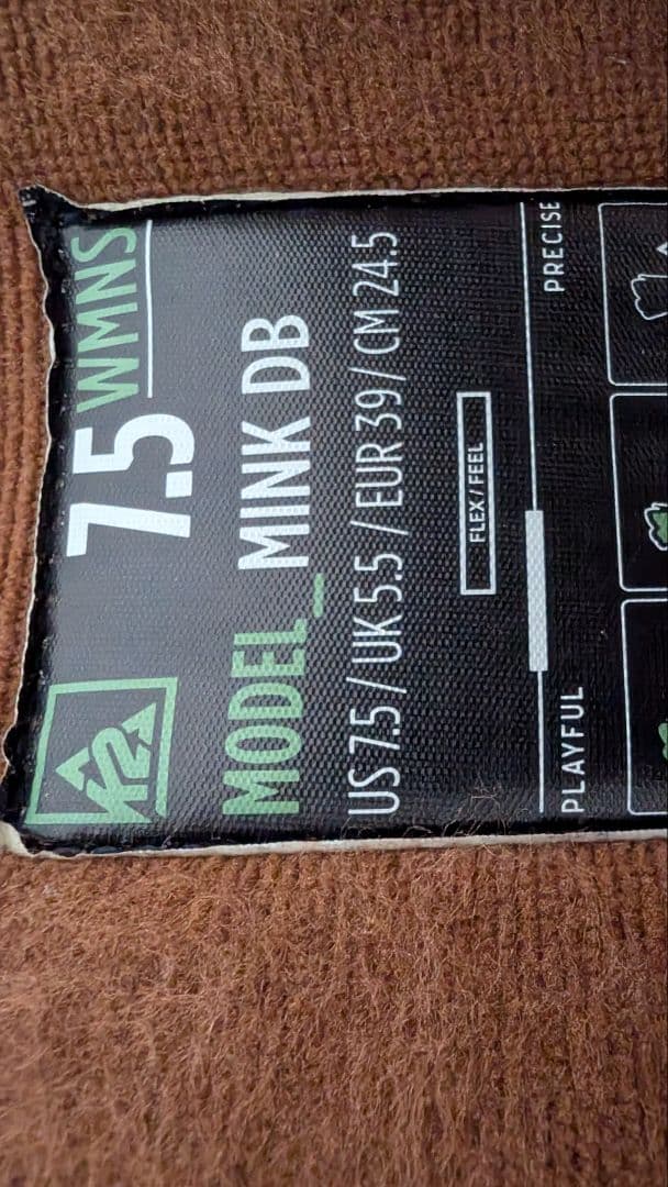 K2 MINK DB スノーボードブーツ 24.5