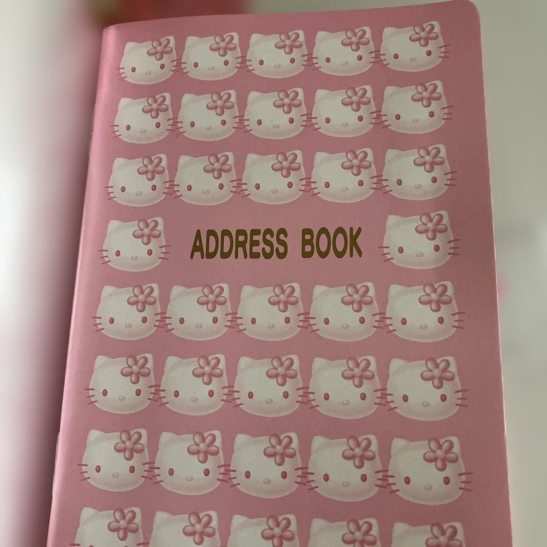 希少　ハローキティ スケジュール帳　DATEBOOK カオハナキティ　レトロ